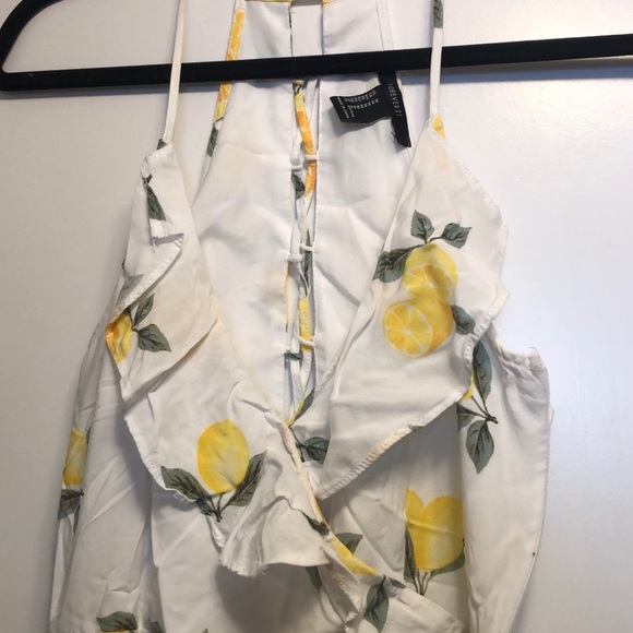 Forever 21 Lemon 🍋 Mini Skater Dress - Picture 4 of 7